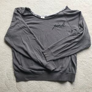 Victoria’s Secret Off-Shoulder Sweatshirt